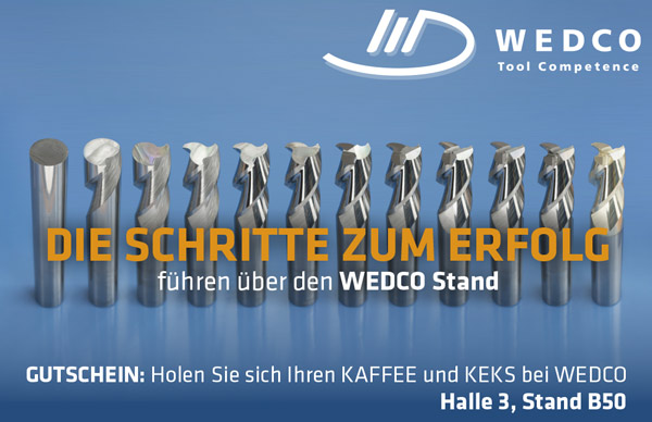 WEDCO Gutschein Kaffee auf der AMB