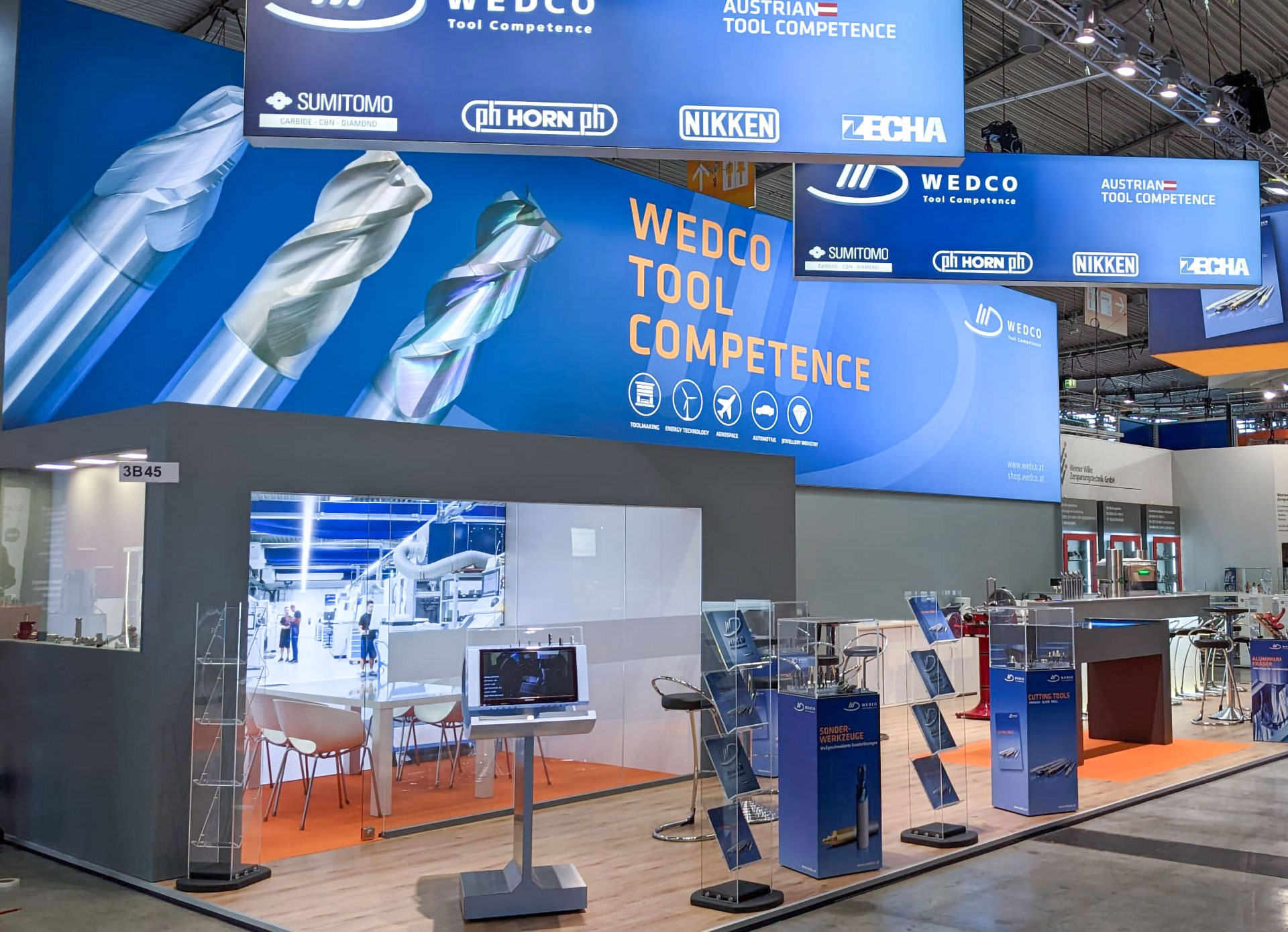 WEDCO Stand auf der Messe AMB in Stuttgart