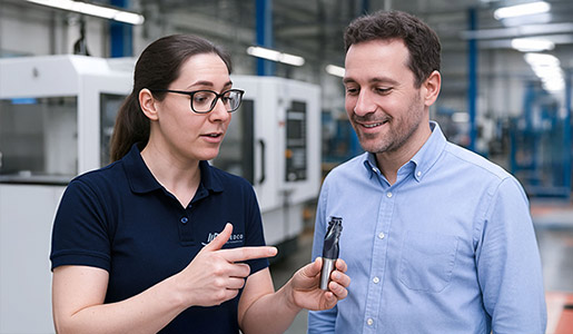 WEDCO Anwendungstechnikerin im Kundenkontakt