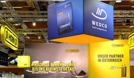 Gemeinsamer Messestand WEDCO und HORN