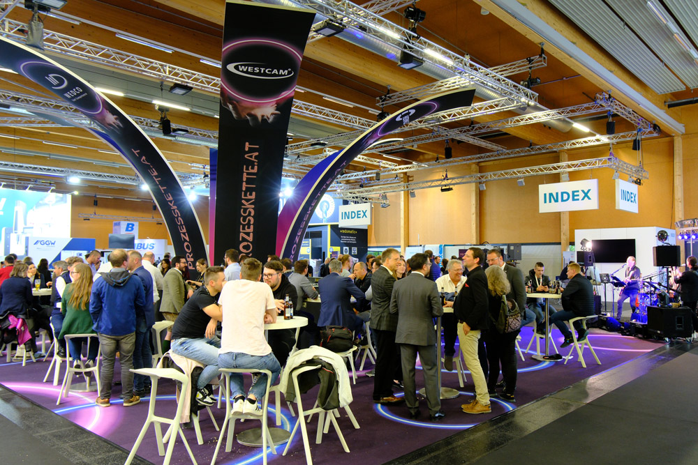 Prozesskette Party auf der Intertool